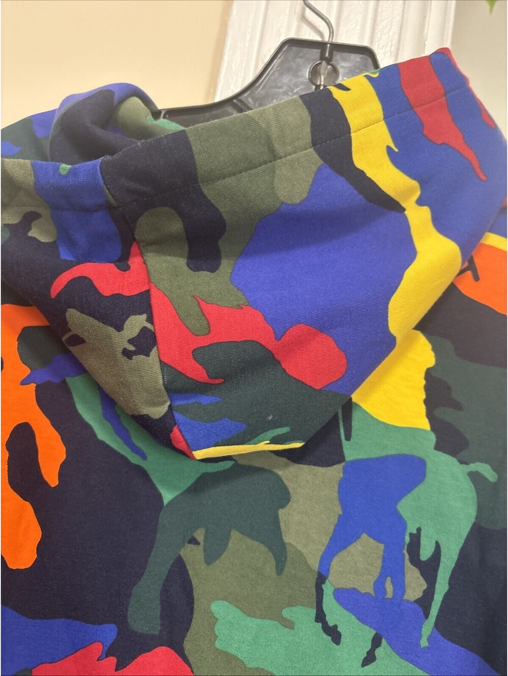 Polo Ralph Lauren Pony Comouflag Multi Men Hoodie Xl New - Picture 6 of 8